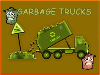 Game: Garbage Trucks Hidden Trash Can