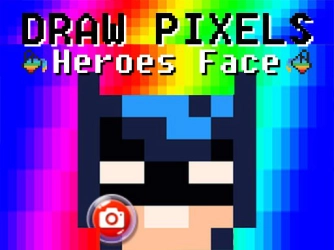 Game: Draw Pixels Heroes Face