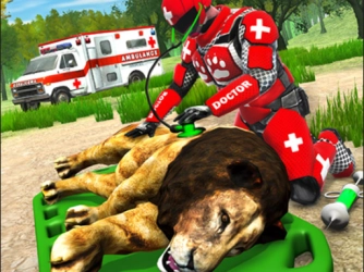 Game: Real Doctor Robot Animal Rescue
