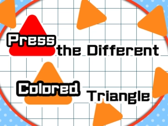 Game: Press the different Colored Triangle