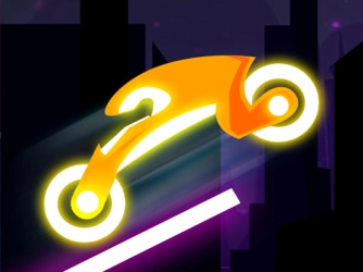 Game: Neon Hill Rider