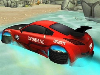 Game: Incredible Water Surfing : Car Racing Game 3D