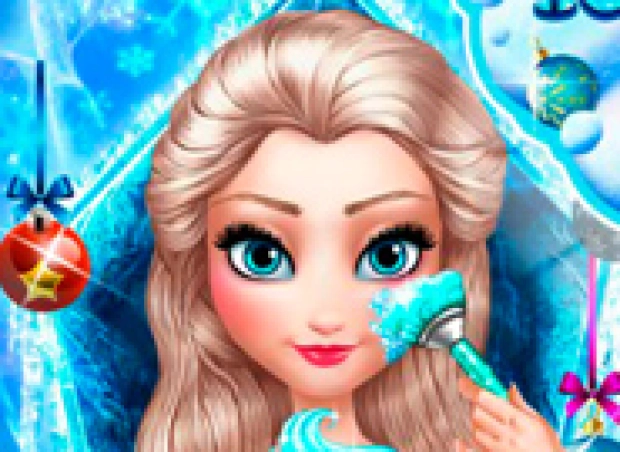 Game: Ice Queen New Year Makeover