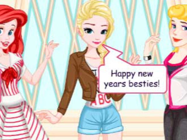 Game: Princess New Years Resolutions