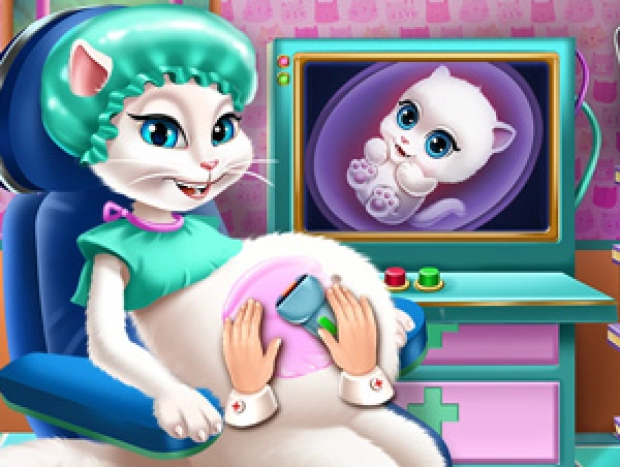 Game: Kitty Pregnant Checkup