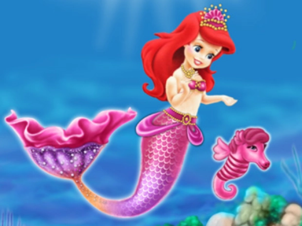 Game: Baby Mermaid Princess Dress Up