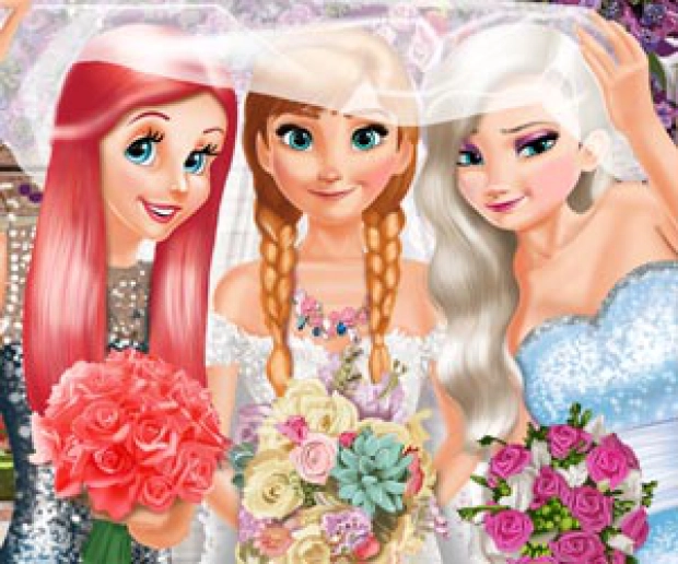 Game: Bride and Bridesmaides Dress up