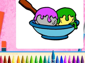 Game: Online Ice Cream Coloring