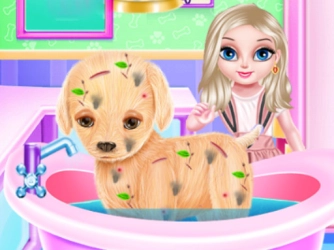 Game: Baby Elsa Puppy Surgery