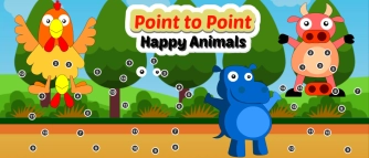 Game: Point to Point Happy Animals
