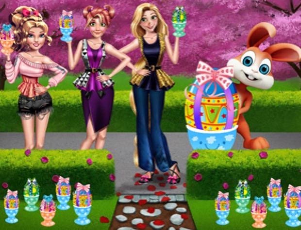 Game: Girls Easter Chocolate Eggs