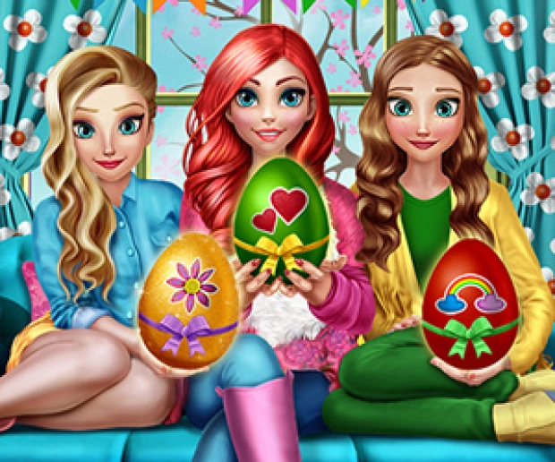 Game: Princesses Easter Fun