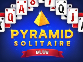 Game: Pyramid Solitaire Blue