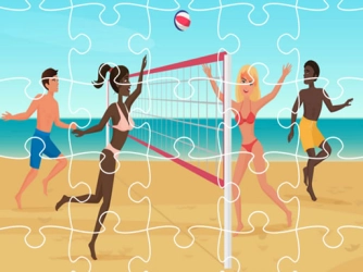 Game: Beach Volley Ball Jigsaw