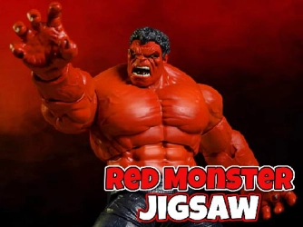 Game: Red Monster Jigsaw