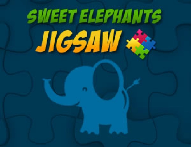 Game: Sweet Elephants Jigsaw