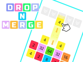 Game: Drop n Merge Blocks