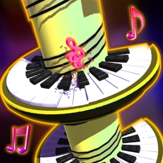 Game: Ball Jump Piano Tile