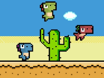 Game: Pixel Dino Run