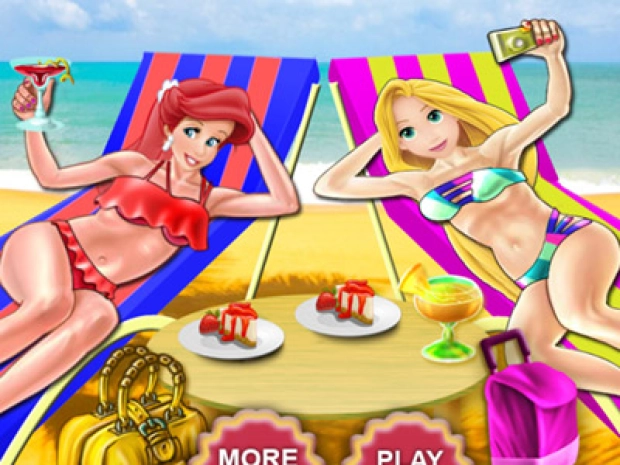 Game: Princesses Beach Day