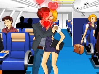 Game: Air Hostess Kissing