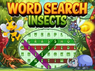 Game: Word Search Insects