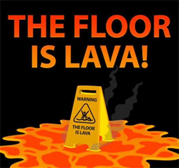 Game: The Floor is Lava