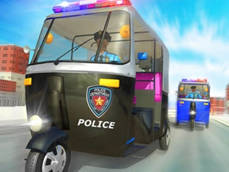 Game: Police Auto Rickshaw Game 2020
