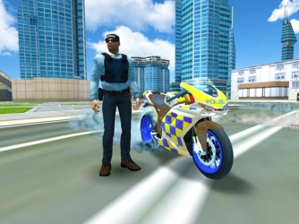 Game: Police Motorbike Traffic Rider
