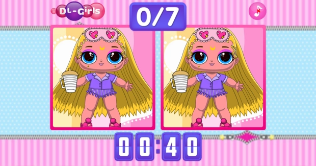 Game: Popsy Princess - Spot the Difference