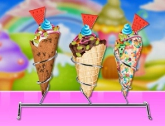 Game: Homemade Ice Cream Cooking
