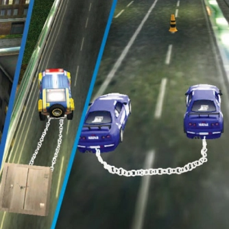 Game: Chained Impossible Driving Police Cars