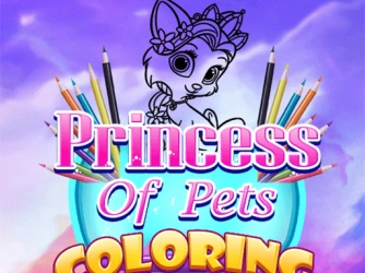 Game: Princess Of Pets Coloring