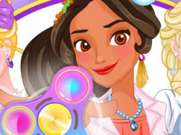 Game: Princess Fidget Spinners