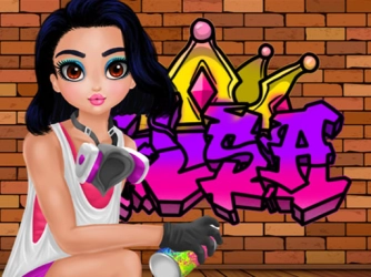 Game: Princess Cool Graffiti