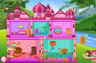 Game: Princess Baby Doll House Cleanup Game