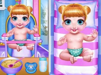 Game: Princess New Born Twins Baby Care