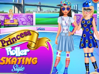 Game: Princess Roller Skating Style