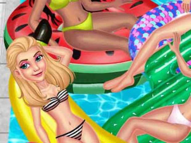 Game: Princess Pool Party Floats