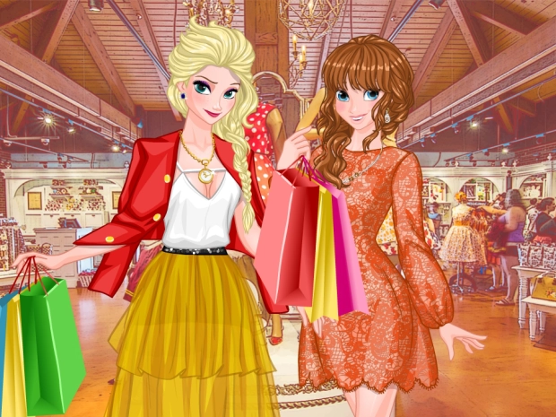 Game: Princess Spring Shopping Sale