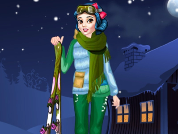 Game: Princess Winter Skiing