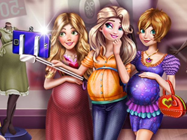 Game: Princesses Pregnant Selfie