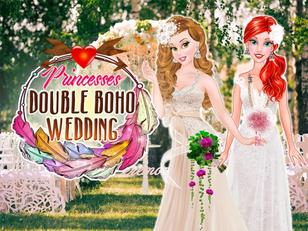 Game: Princesses Double Boho Wedding