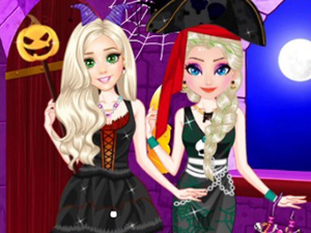 Game: Princesses Halloween Fashion