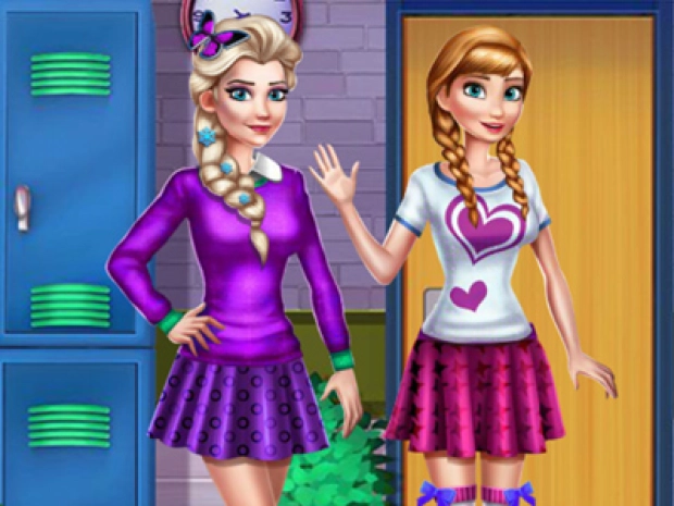 Game: Princesses College Looks