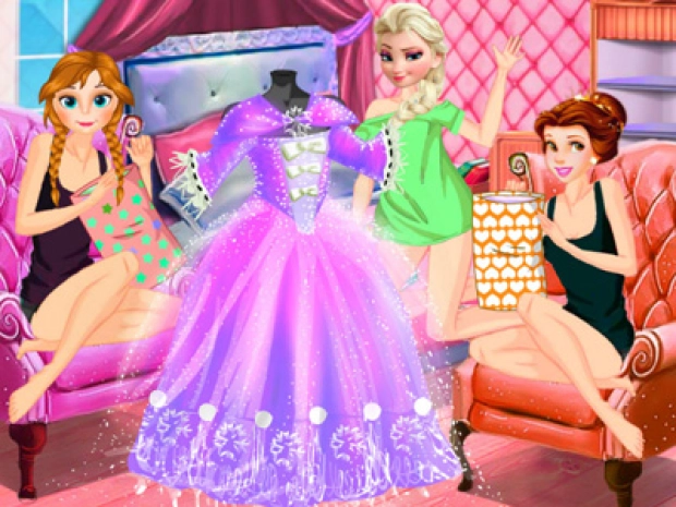 Game: Princesses Dreamy Dress!