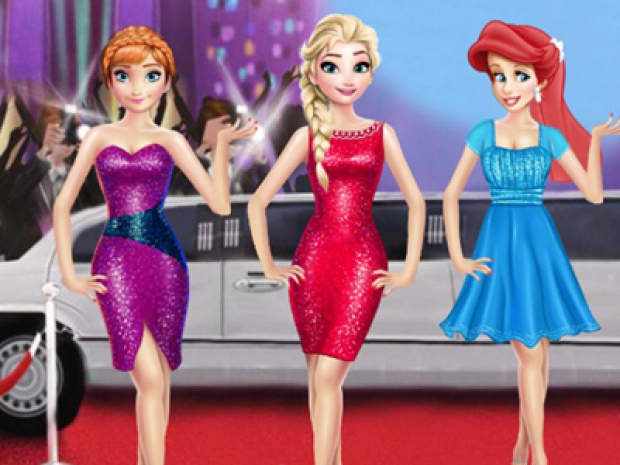 Game: Princesses On Red Carpet