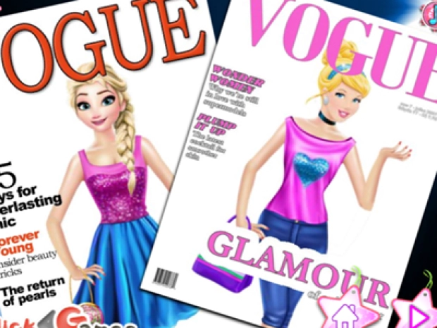 Game: Princesses On Vogue Cover