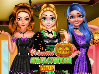 Game: Princesses Halloween Getup