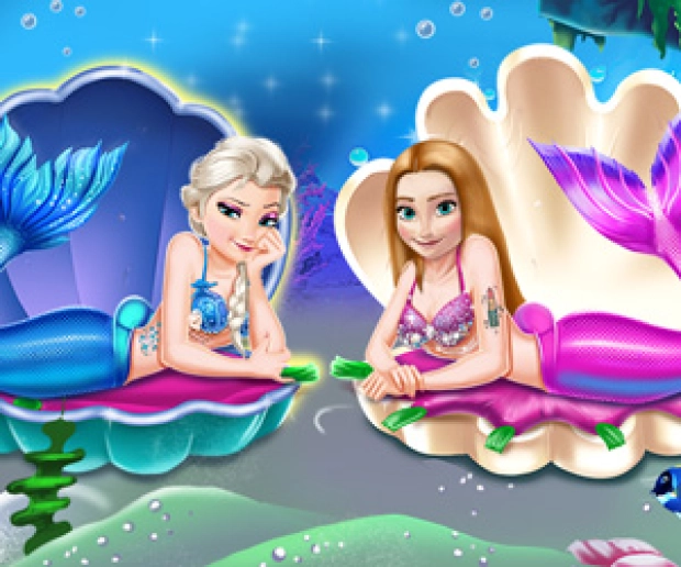 Game: Mermaid Princesses Dress up H5